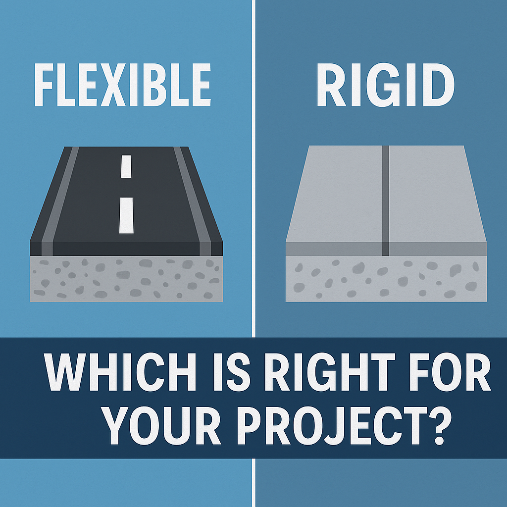 Flexible vs. Rigid Pavement
