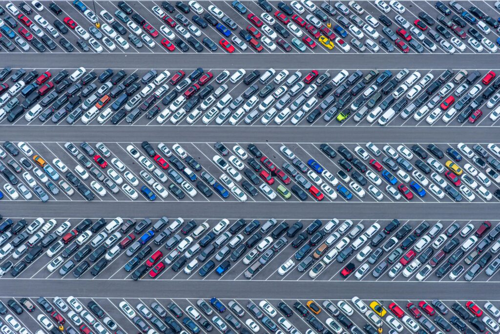 45 degree parking