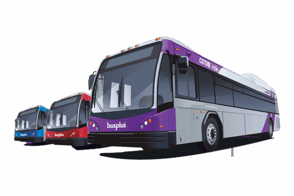 Trunk Bus Public Transit Vehicle Types, Capacities, and Use Cases - Arterials